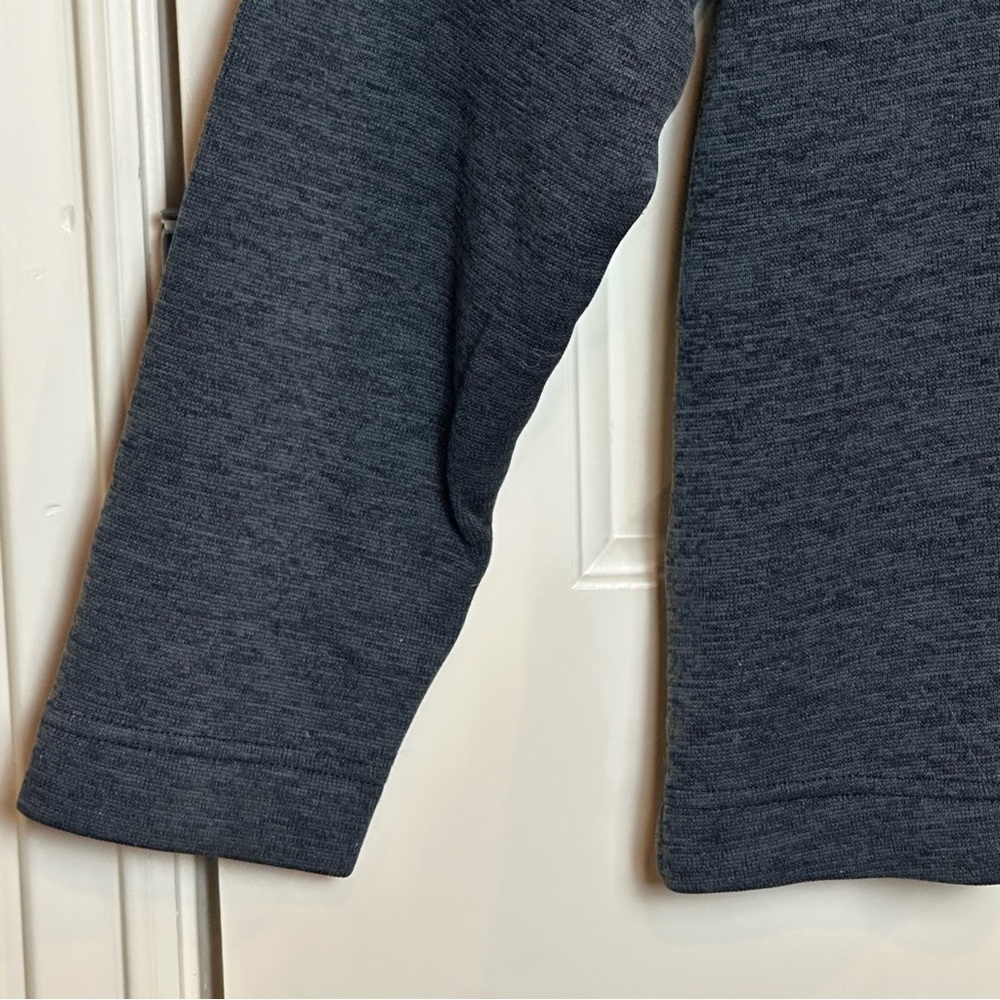 GREG NORMAN Gray Heather Men's M Pullover Sweater 1/4 Button Pocket Golf Fleece - Picture 5 of 16